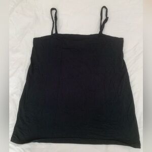 BLEUSALT Black Camisole Tank Top – Size 2 – Micro Modal – MSRP $120